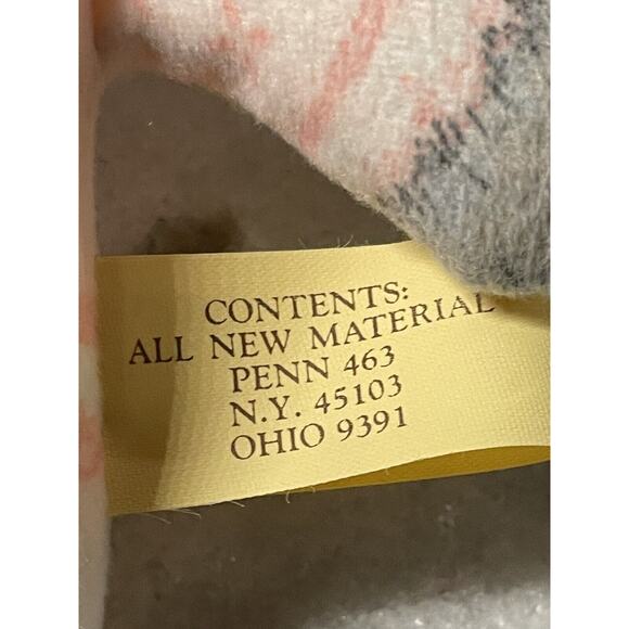 Toy Works Kitty Cucumber Beanbag Cat Doll Plush Vintage 1985 Shackman USA Made - Picture 5 of 6